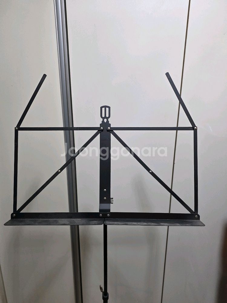 검정색 접이식 보면대 악보대--1