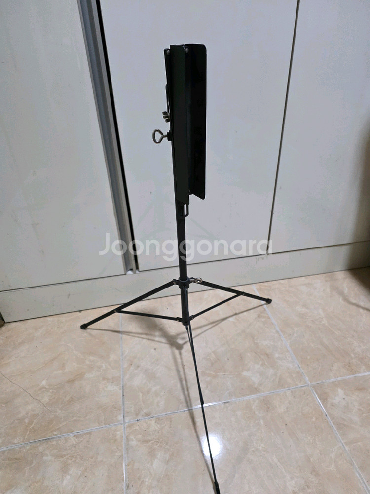 검정색 접이식 보면대 악보대--2