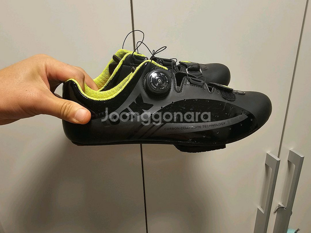 자석클릿(magped) 로드2와 클릿슈즈 2켤레--2