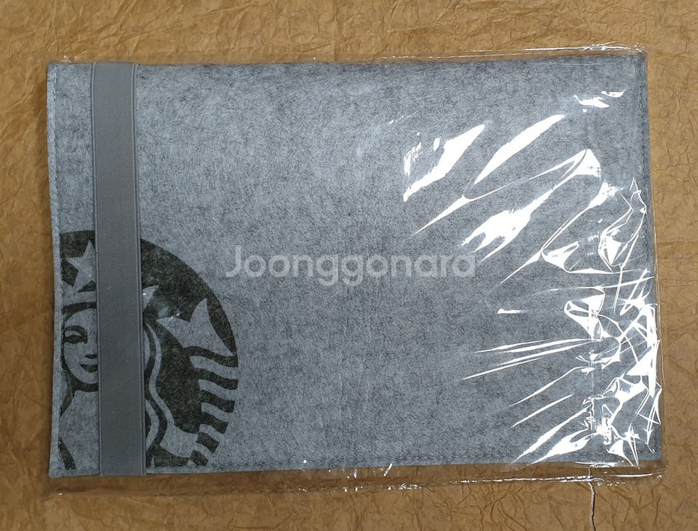 스타벅스 테블릿파우치 밴딩형 펜슬 파우치 포함--1