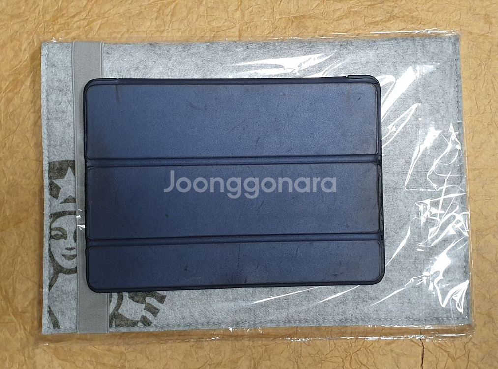 스타벅스 테블릿파우치 밴딩형 펜슬 파우치 포함--3