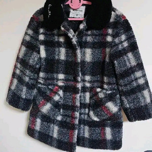 베네통 키즈 뽀글이 패딩 코트 120.