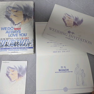 블리치 WeDoKnotAlwaysLoveYou 청첩장