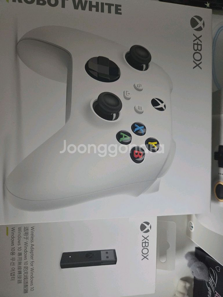Xbox 무선 컨트롤러(엑박패드) 4세대 + 리시버 판--0