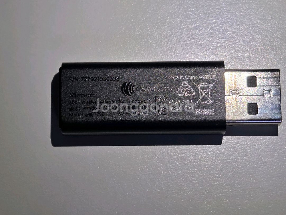 Xbox 무선 컨트롤러(엑박패드) 4세대 + 리시버 판--2