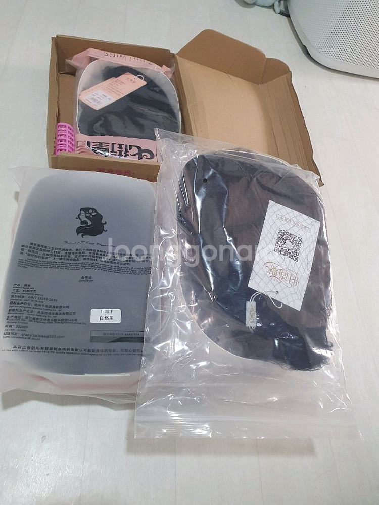 급처 고열사 데일리 여성 통가발 일괄 7만원--1