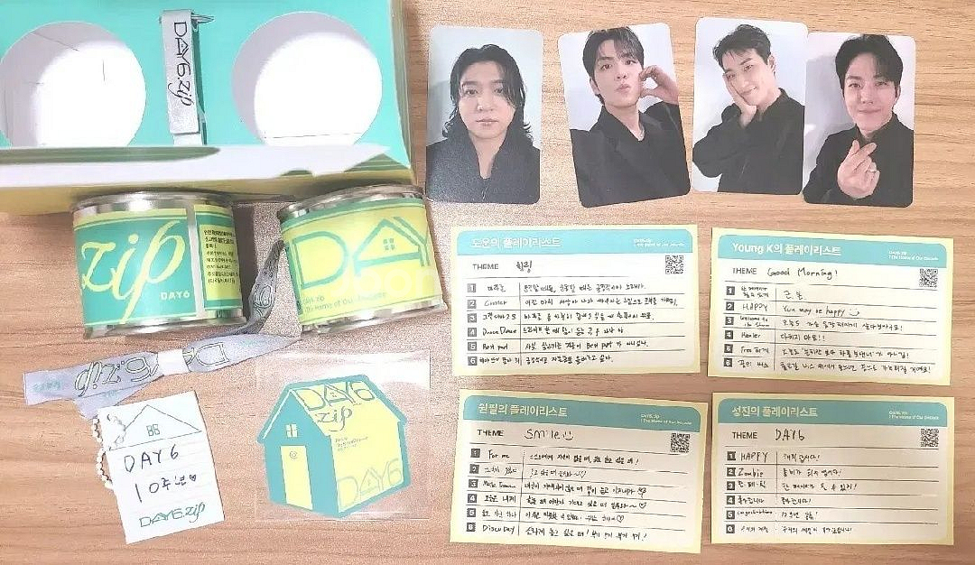 데이식스 10주년 굿즈 풀세트 (택포가)--0