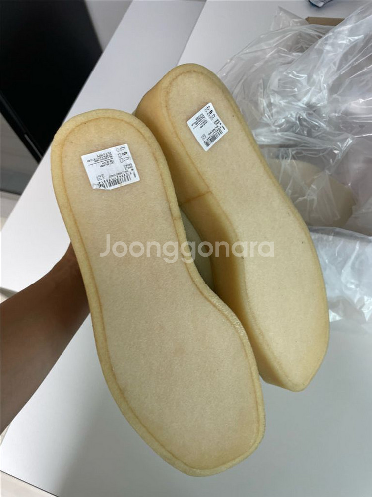 휴먼메이드x클락스 왈라비 265 새상품--4