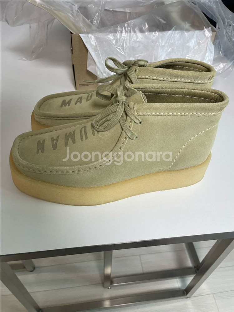 휴먼메이드x클락스 왈라비 265 새상품--0