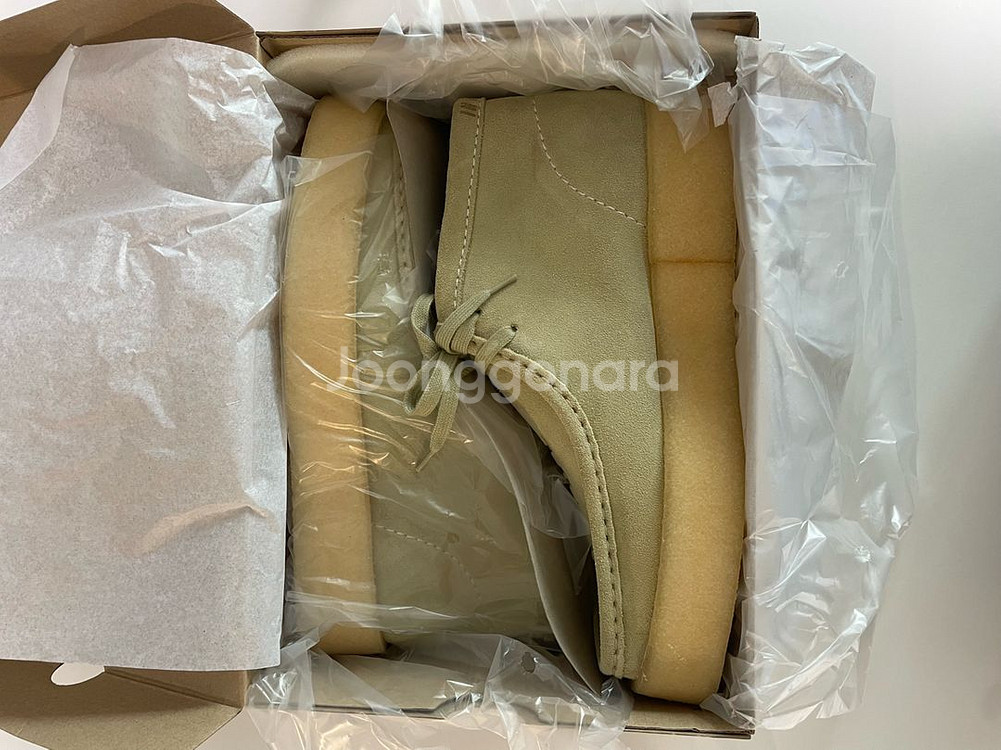 휴먼메이드x클락스 왈라비 265 새상품--2