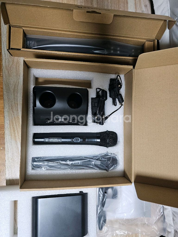 금영 무선 uv살균소독 마이크--1