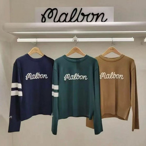 말본골프 여성긴팔니트