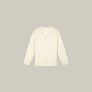 웨어웨더 루 라쿤 가디건 크림 새상품