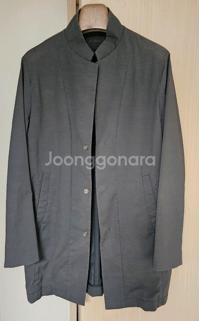 타임옴므 코트 팝니다--0