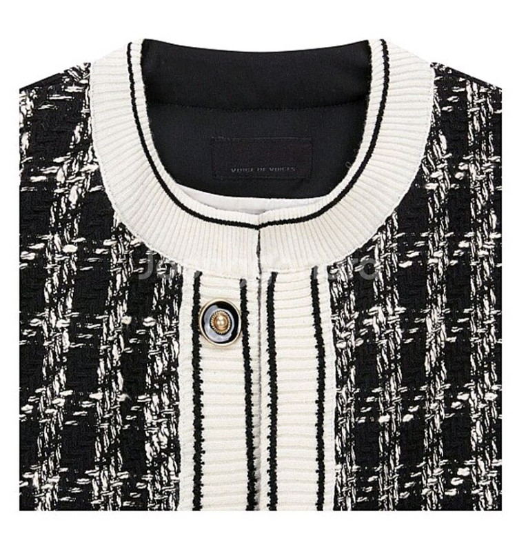 [새상품]보브(VOV) 모던 트위드 베스트--3