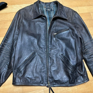 RRL 더블알엘 뉴스보이 레더 가죽 자켓
