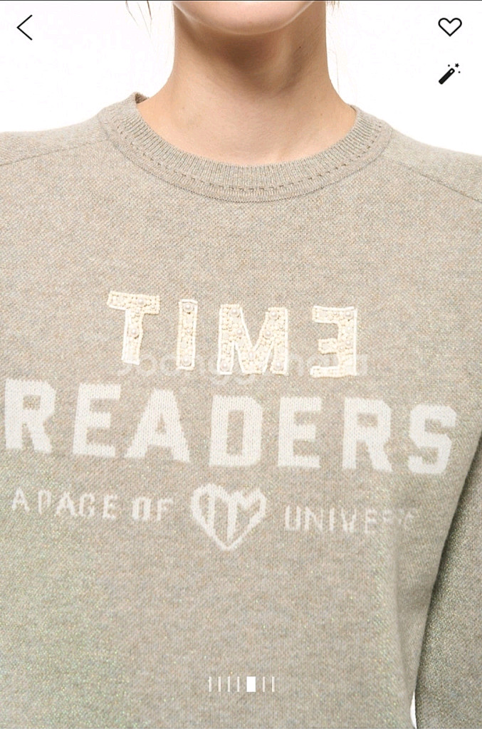 타임 캐쉬미어 글리터니트 (랑방,마인,타임,더캐시미어)--3