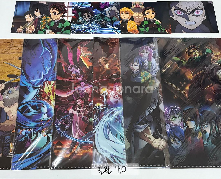 귀멸의칼날 귀칼 쿠지 제일복권 초코노코 피규어 포스터--3