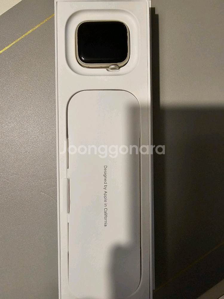 애플워치 시리즈9 GPS 41mm 스타라이트 (애케플 포함) 팝니다.--6