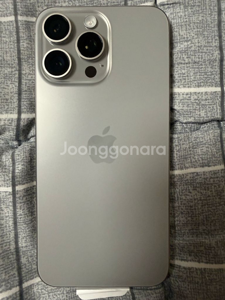 아이폰15프로맥스 1테라 (1TB) 리퍼 미사용 풀박스--1