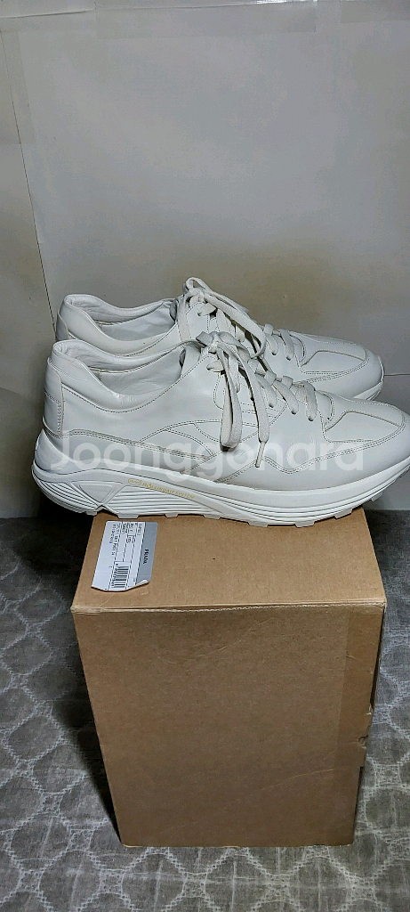 지오송지오 가죽 스니커즈 275--1