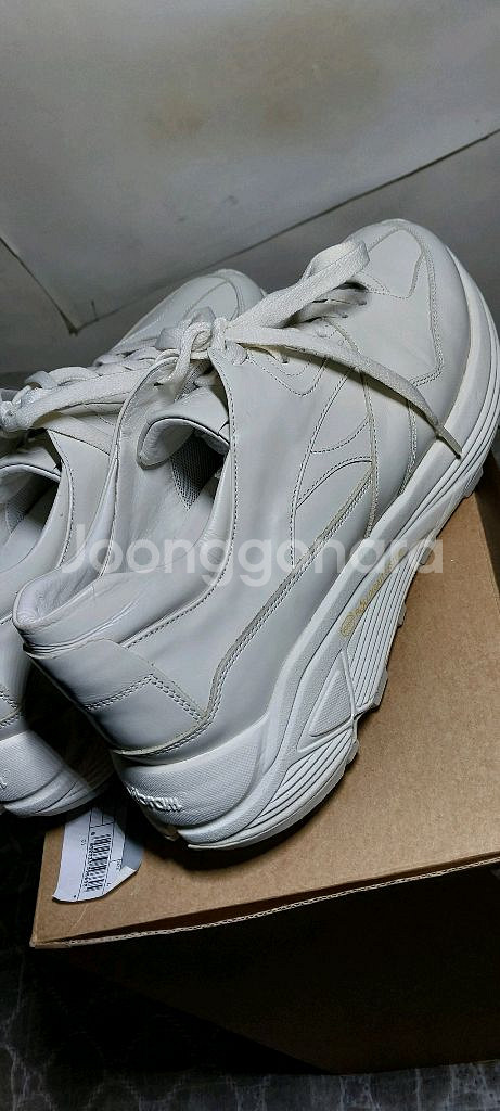 지오송지오 가죽 스니커즈 275--5