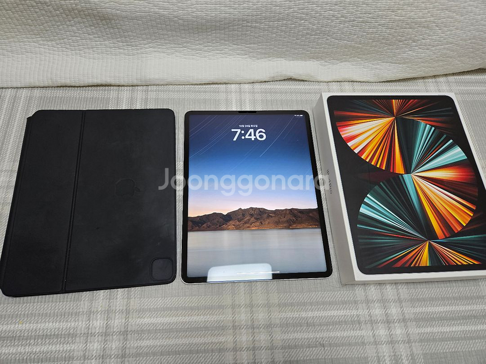 아이패드프로12.9 5세대 2TB 셀룰러 애케플 매직키--1