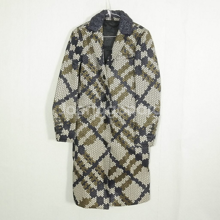 버버리 프로섬 런웨이 한정판 라피아 트렌치코트 38--0