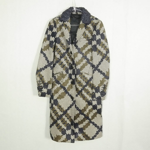 버버리 프로섬 런웨이 한정판 라피아 트렌치코트 38