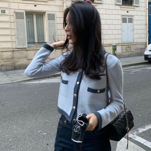 24FW 시에 sie 쉘라인 가디건 슬리브리스 세트 S