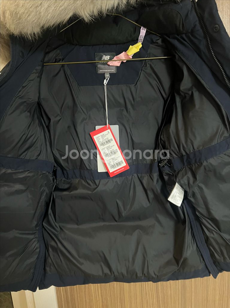 뉴발란스키즈 구스패딩 네이비 130 판매--2