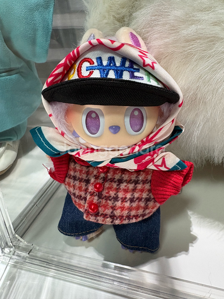 라부부 하이라이트 보라색 LUCK 정품 15-17cm--0