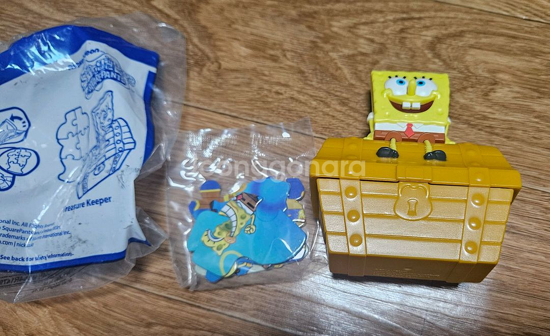 맥도날드 해피밀 스펀지밥 굿즈 피규어--2