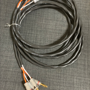 일제 카나레 스피커케이블 1.8미터 1조 금도금단자