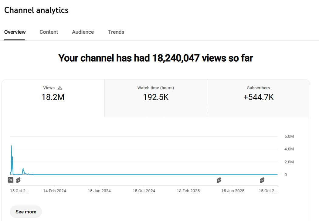 54만명 구독자 유튜브 채널--0