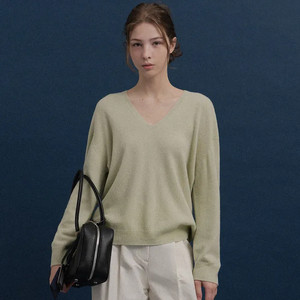 FYEO 포유어아이즈온리 레이 울브이넥 니트