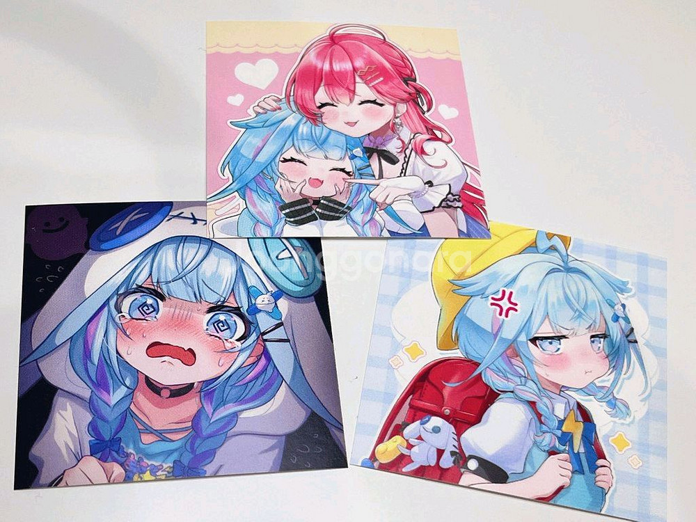 홀로라이브 FLOW GLOW 미즈미야 스우 굿즈 세트--3