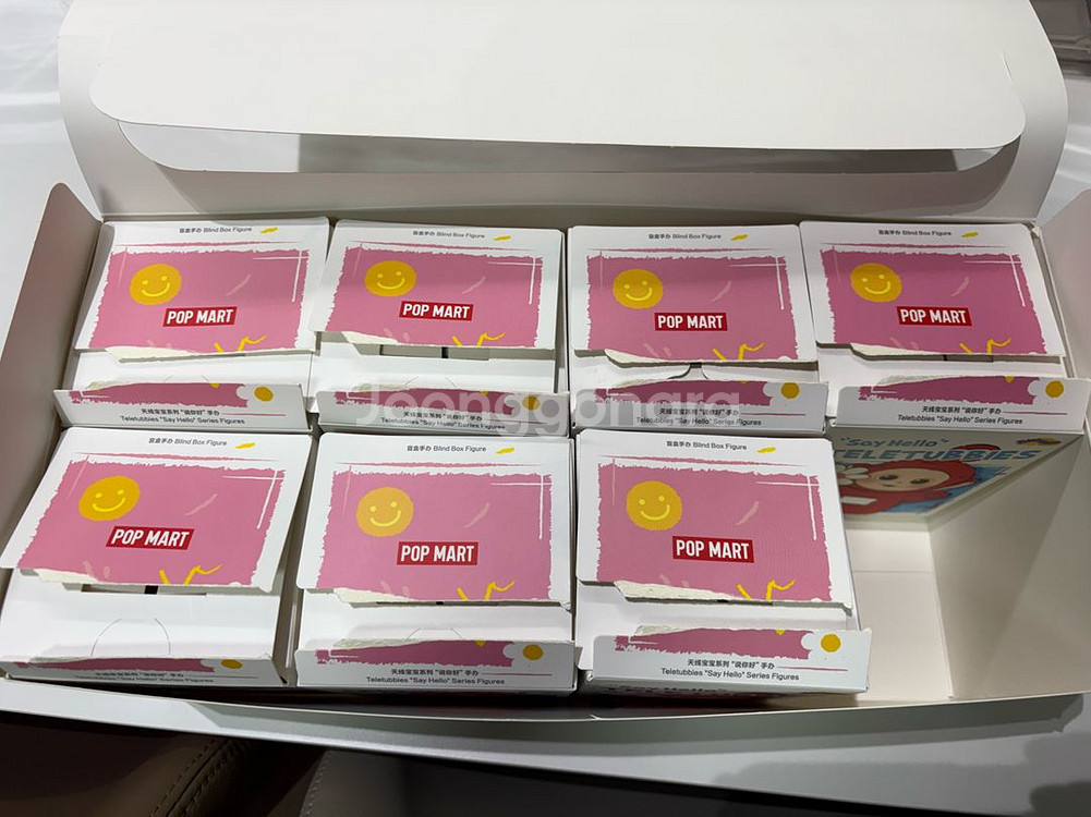 팝마트 텔레토비 안녕시리즈 키링 7종 일괄판매--1