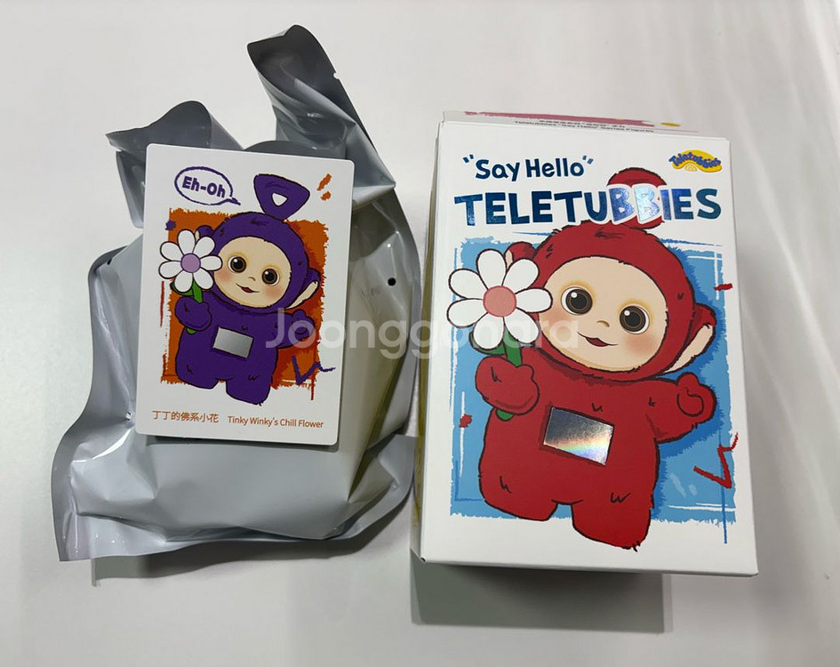 팝마트 텔레토비 안녕시리즈 키링 7종 일괄판매--7
