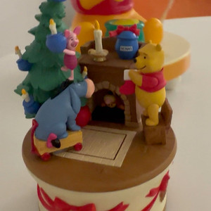 푸우오르골/디즈니오르골/푸우/디즈니/푸우오너먼트/오르골