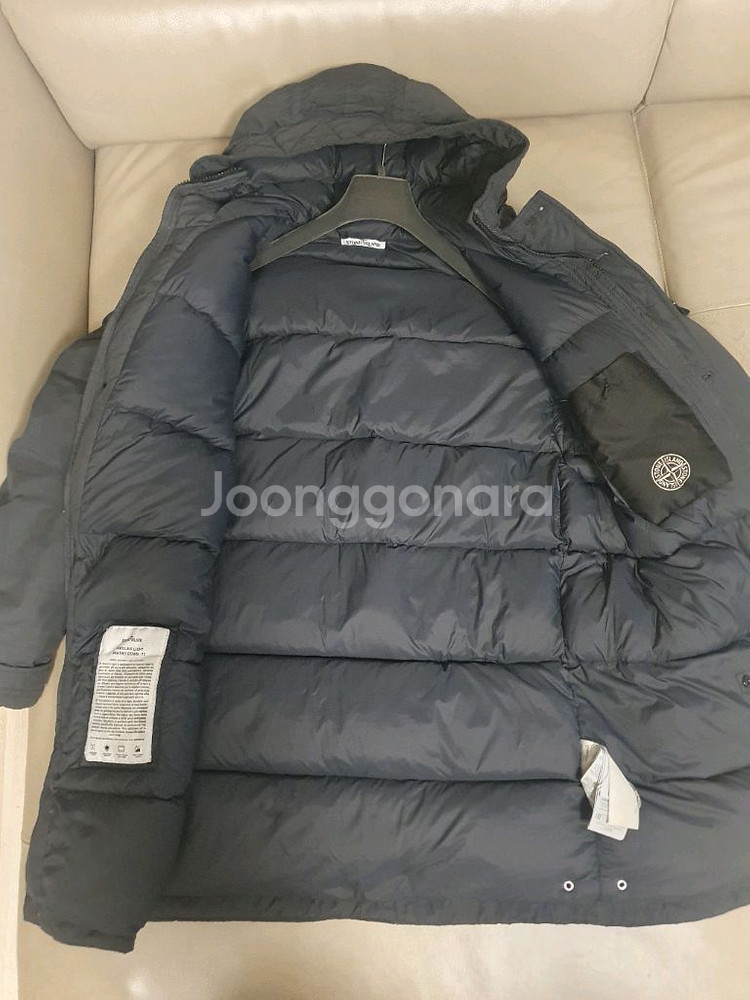 매장판)스톤아일랜드 나슬란 롱패딩 XL--2