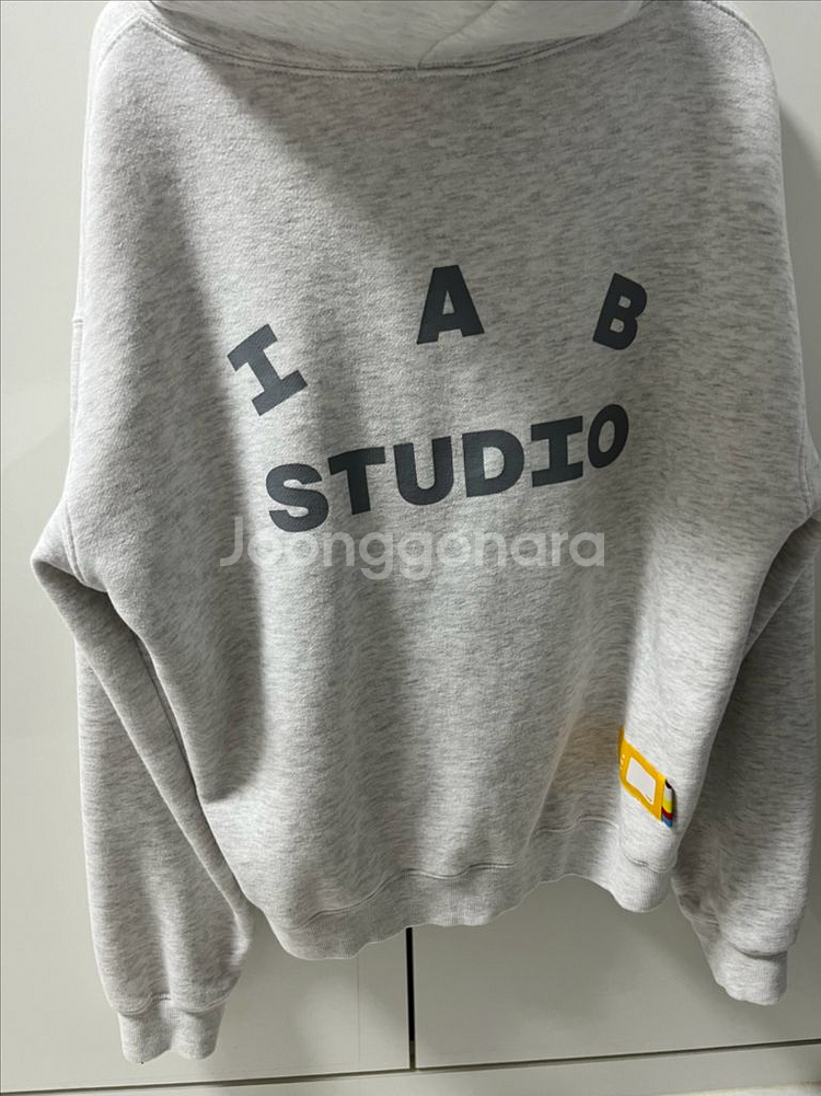 iab 후드티 (사이즈 m)--6