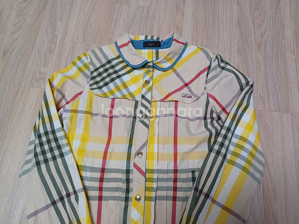 닥스 체크무늬 원피스 150사이즈--1