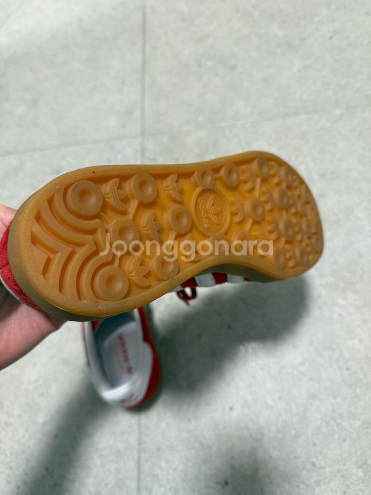 아디다스 가젤 인도어 스칼렛--3