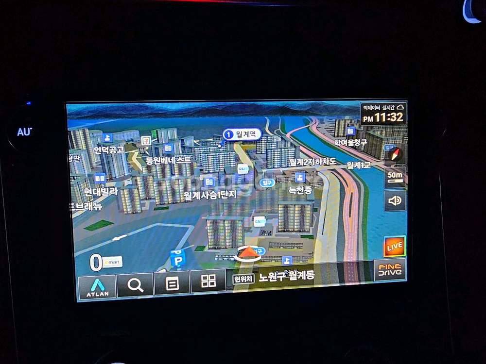 HS-783 모닝스테이션 네비게이션 (7인치)--9