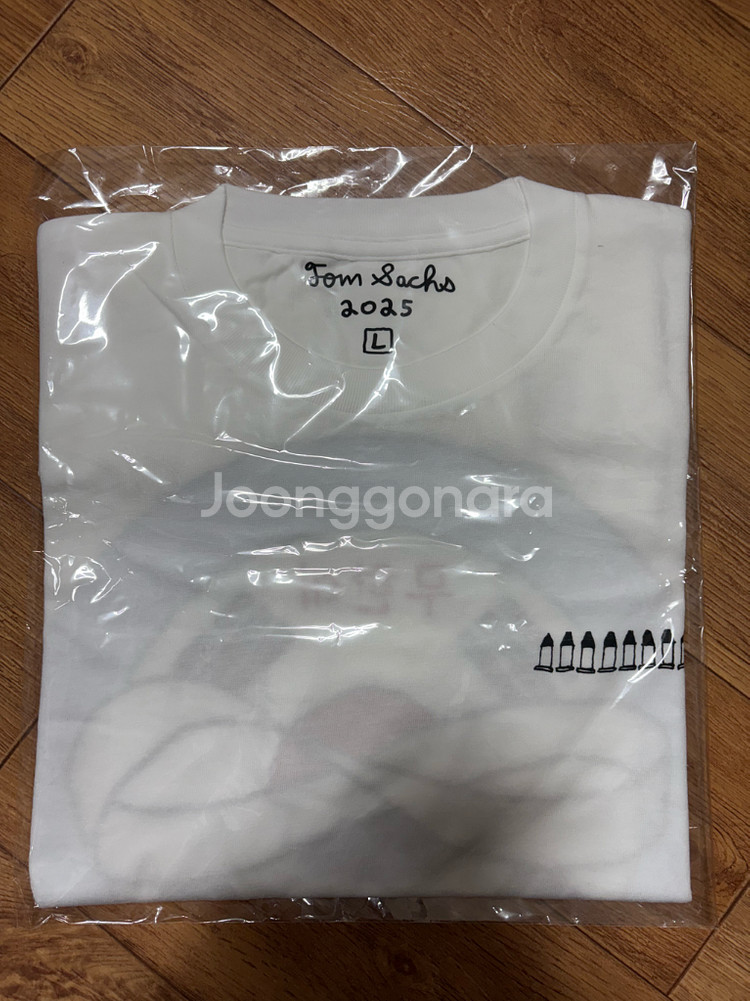 톰삭스 한정판 패치 티셔츠 L--1