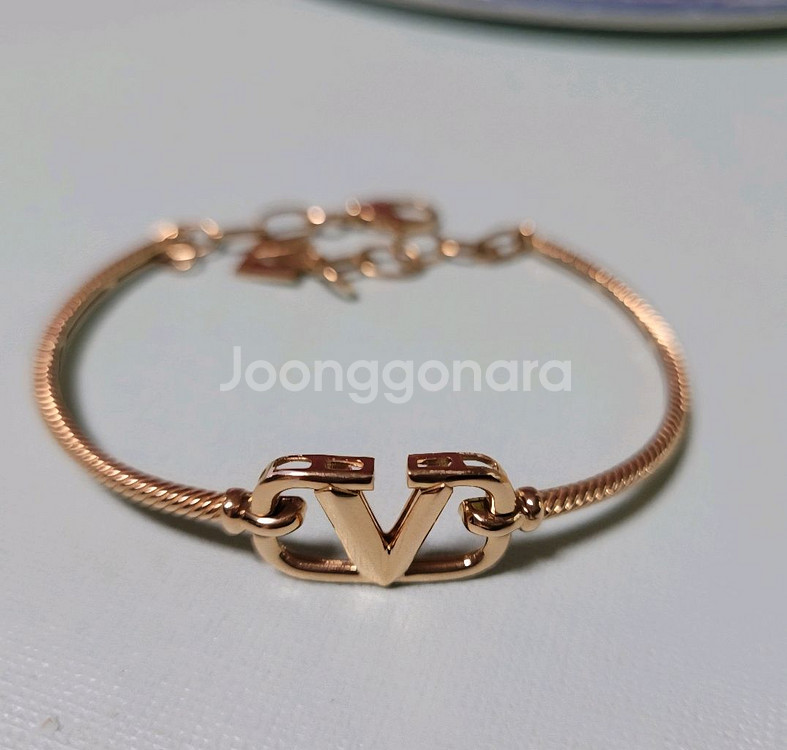 18k 로즈골드 팔찌--3