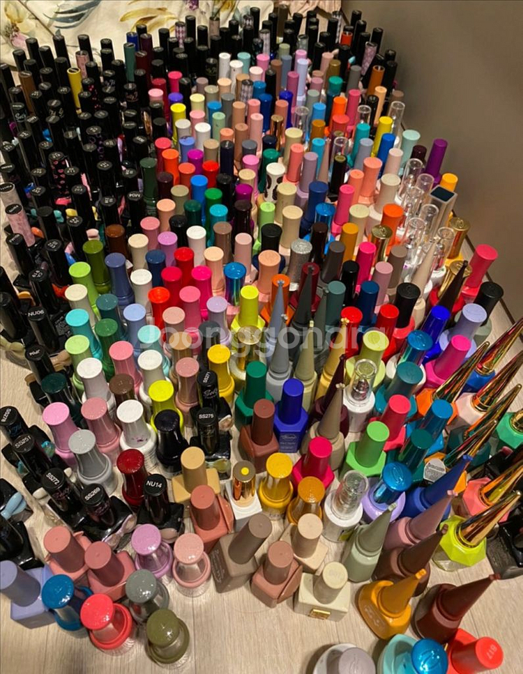 네일샵 폐업으로 인하여 랜덤젤 네일재료 컬러젤 젤컬러--0