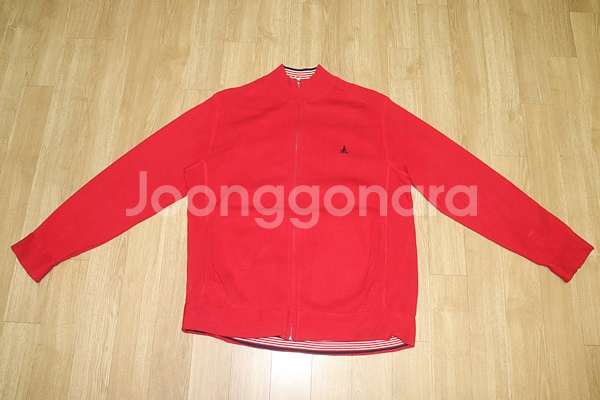 (105)빈폴/레드 집업니트자켓--0