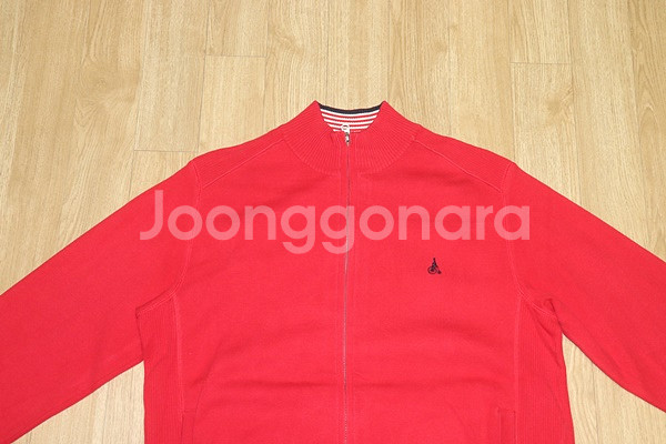 (105)빈폴/레드 집업니트자켓--1